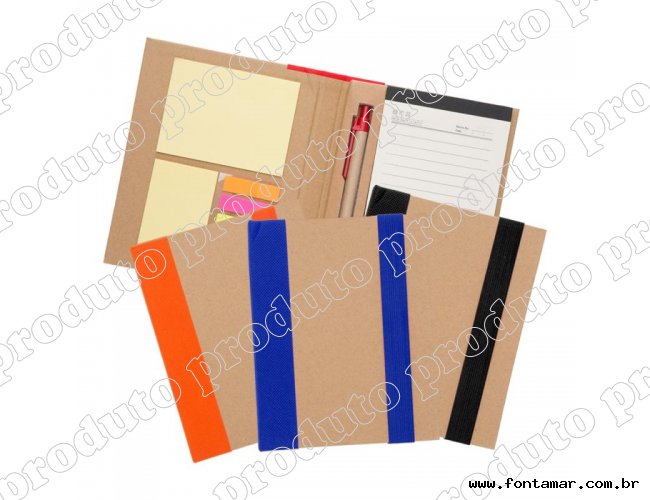 BLOCO DE ANOTAO COM POST-IT E CANETA - C213591